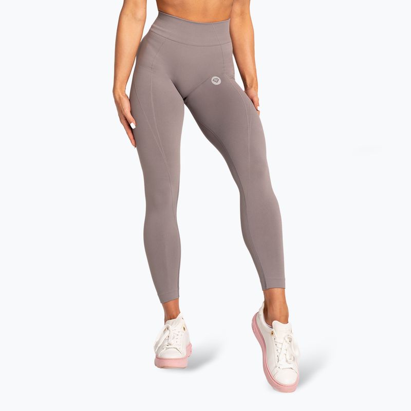 Moteriškos tamprės Gym Glamour Basic Scrunch grey