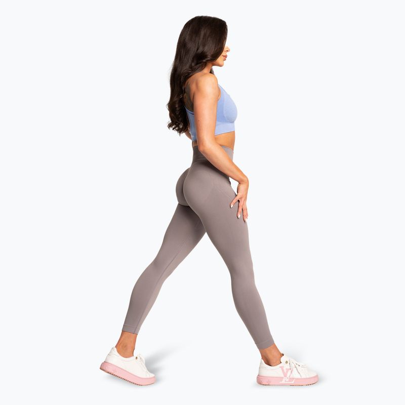 Moteriškos tamprės Gym Glamour Basic Scrunch grey 3