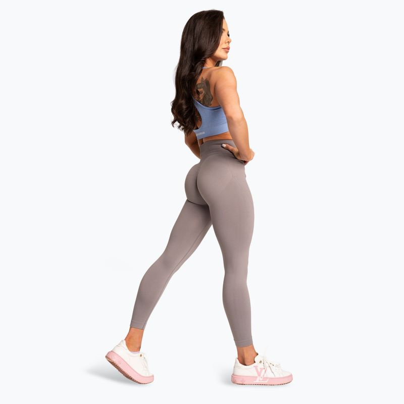 Moteriškos tamprės Gym Glamour Basic Scrunch grey 5