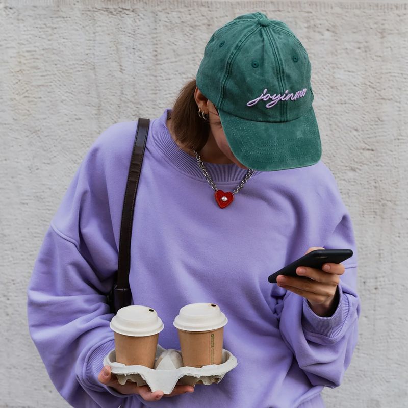 Kepuraitė su snapeliu JOYINME Radiance green 3