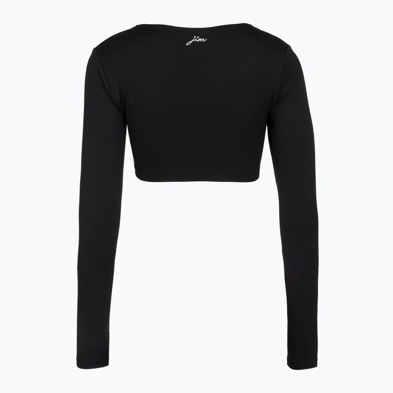 Moteriškas jogos viršus JoyInMe Core Crop Top black 2