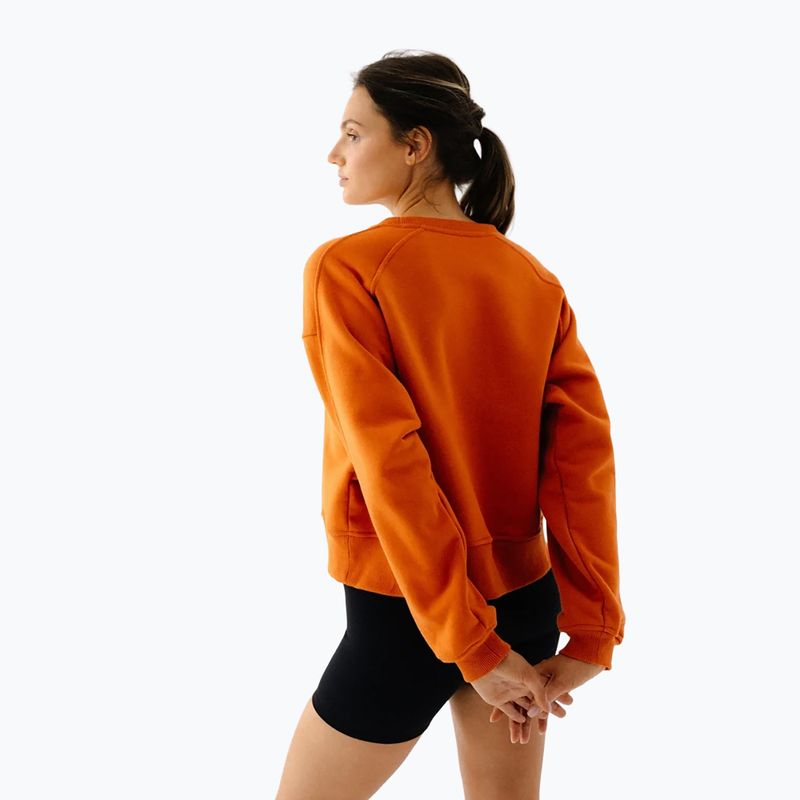 Moteriškas flisinis džemperis JoyInMe Classic Pullover pumpkin spice 2