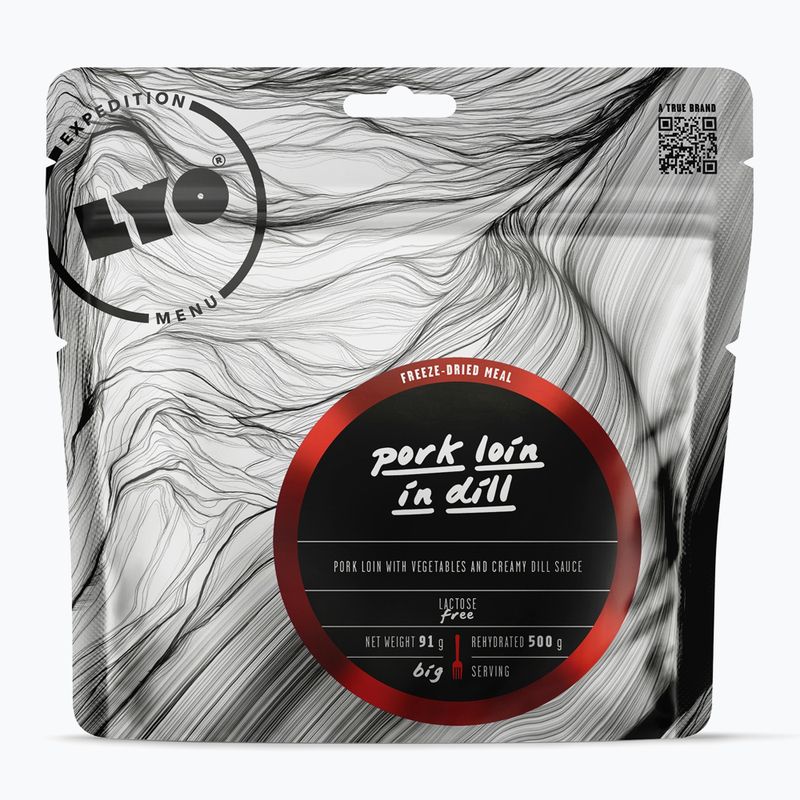 Liofilizuotas maistas LYOFOOD Kiaulienos nugarinė krapuose 370 g 4