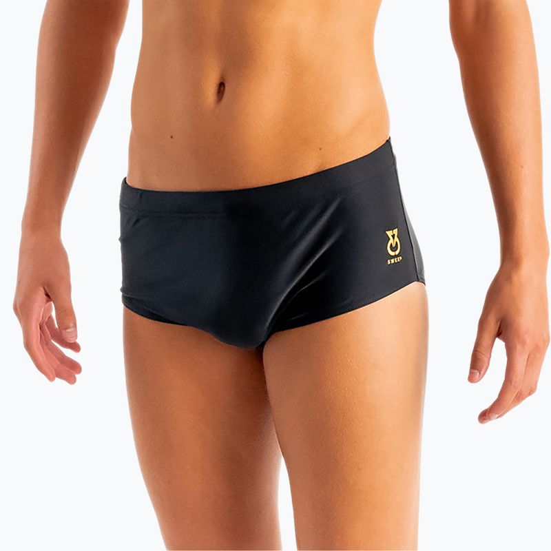 Vyriškos plaukimo trumpikės SWEEP Classic Opium juodos 5