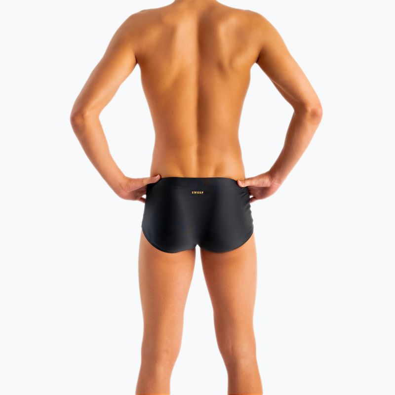 Vyriškos plaukimo trumpikės SWEEP Classic Opium juodos 8