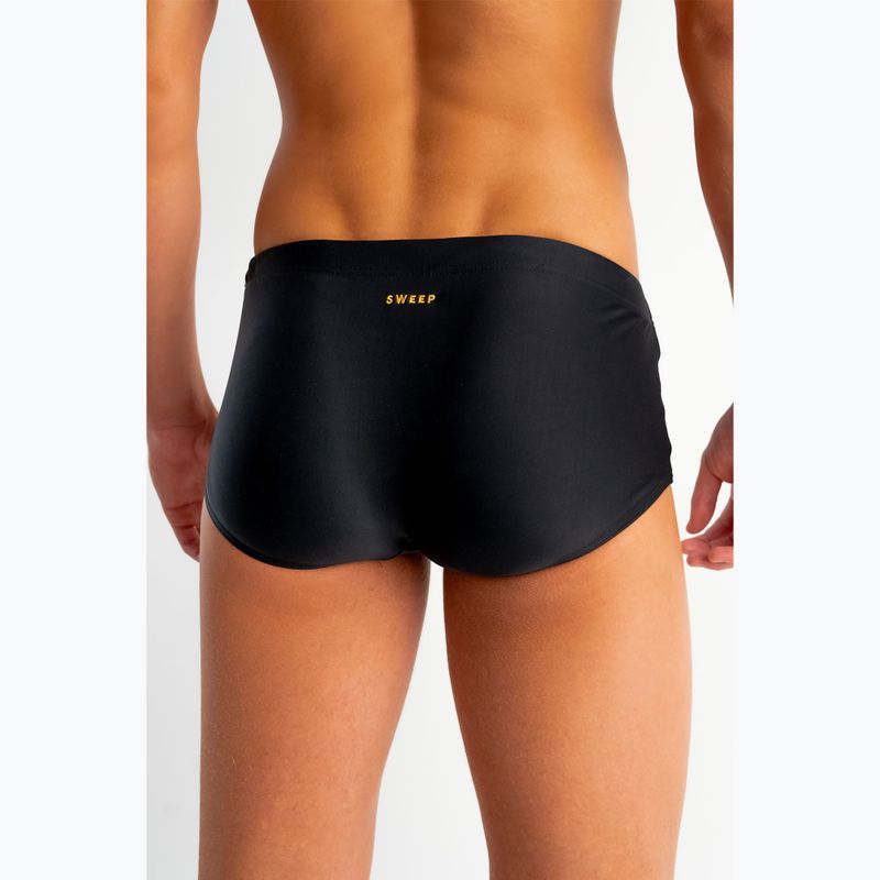 Vyriškos plaukimo trumpikės SWEEP Classic Opium juodos 10