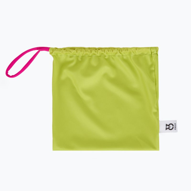 Vyriškos plaukimo trumpikės SWEEP Aqua Kraken rožinės/geltonos 4