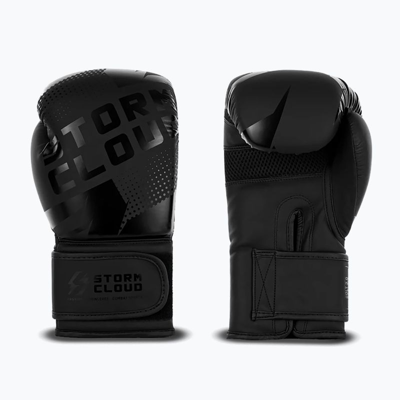 Bokso pirštinės StormCloud Bolt 3.0 black/black