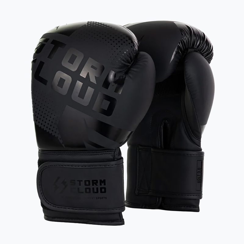 Bokso pirštinės StormCloud Bolt 3.0 black/black 2