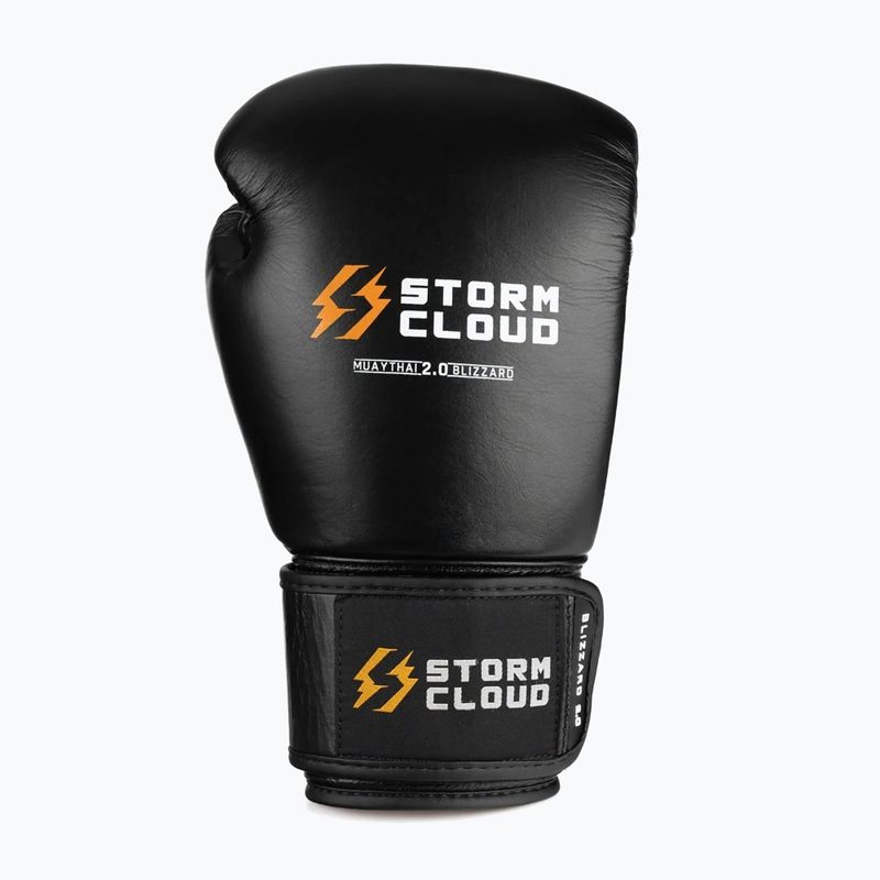 Bokso pirštinės StormCloud Muay Thai Blizzard 2.0 black/white 2