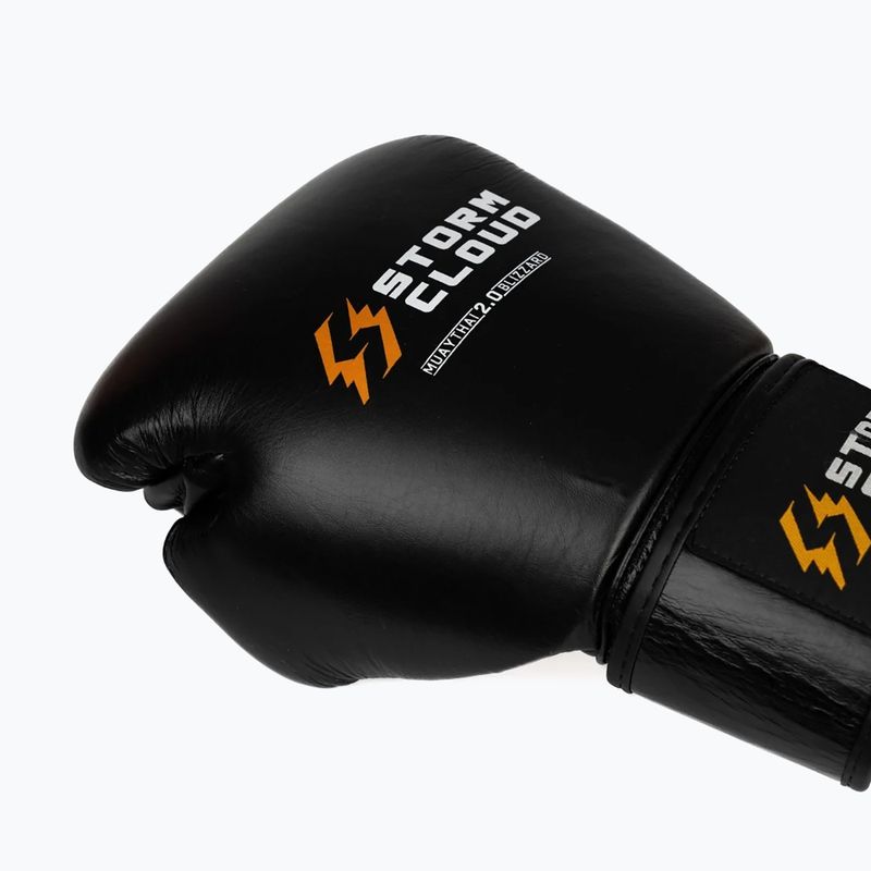 Bokso pirštinės StormCloud Muay Thai Blizzard 2.0 black/white 5