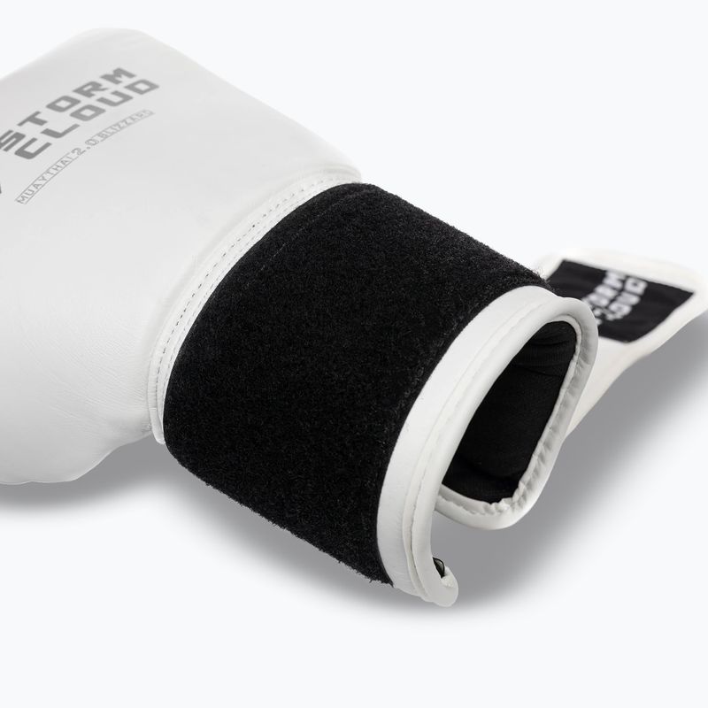 Bokso pirštinės StormCloud Muay Thai Blizzard 2.0 white/silver 7