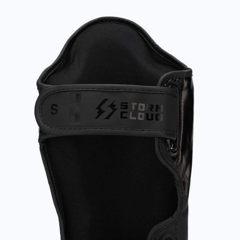Kulkšnies ir blauzdų apsaugos StormCloud Lynx 2.0 black/black 7