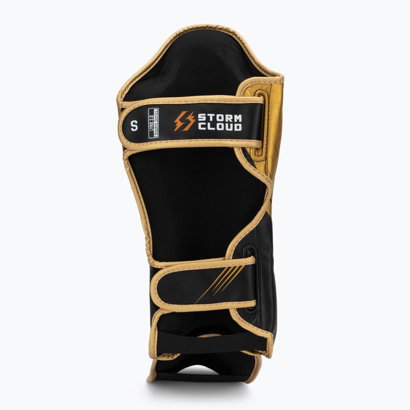 Kulkšnies ir blauzdų apsaugos StormCloud Lynx 2.0 black/gold 5