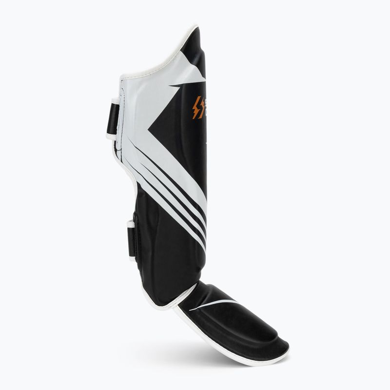 Kulkšnies ir blauzdų apsaugos StormCloud Lynx 2.0 black/white 2