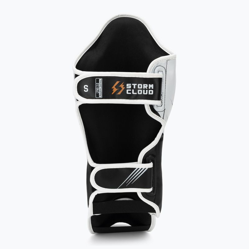 Kulkšnies ir blauzdų apsaugos StormCloud Lynx 2.0 black/white 5