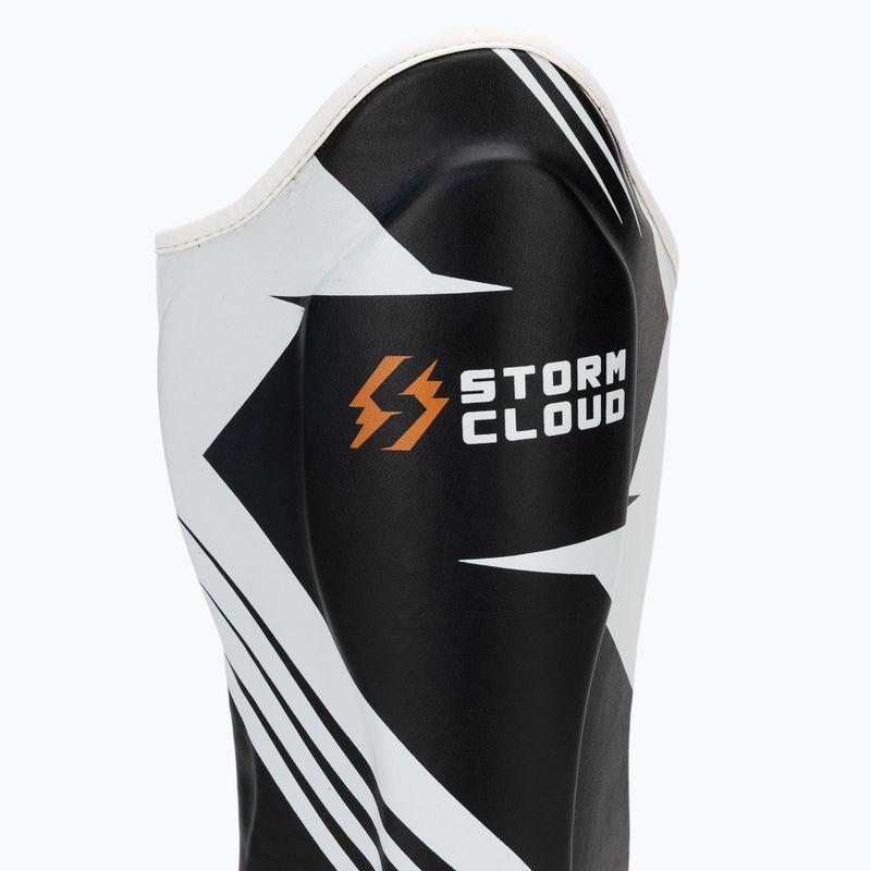 Kulkšnies ir blauzdų apsaugos StormCloud Lynx 2.0 black/white 6