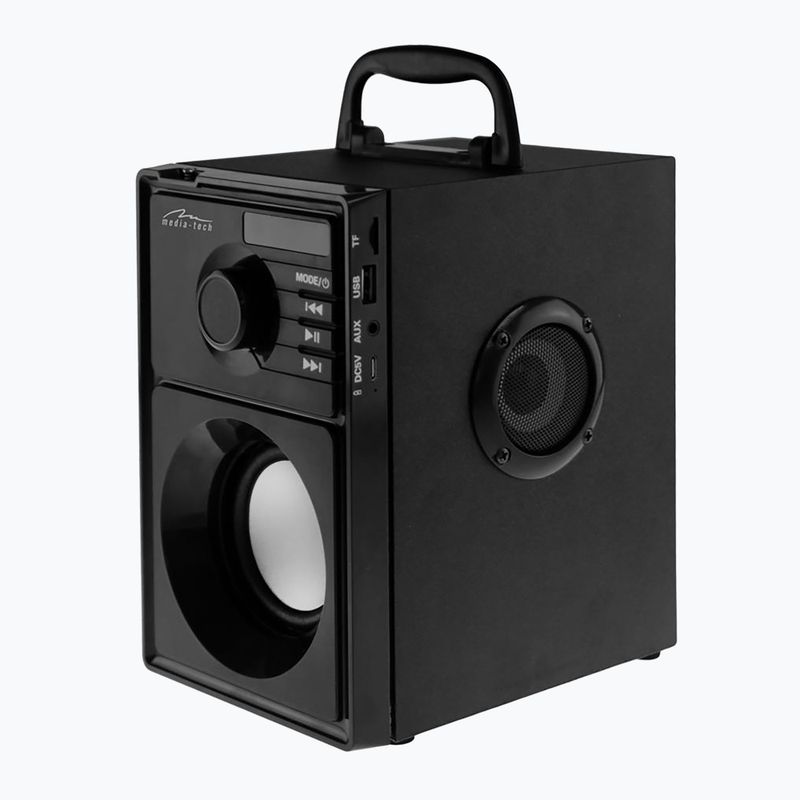 Mobilus garsiakalbis Media-Tech Boombox Silver juodas/sidabrinis 2