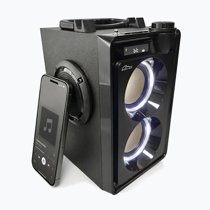 Nešiojamas garsiakalbis Media-Tech Overbox black 6