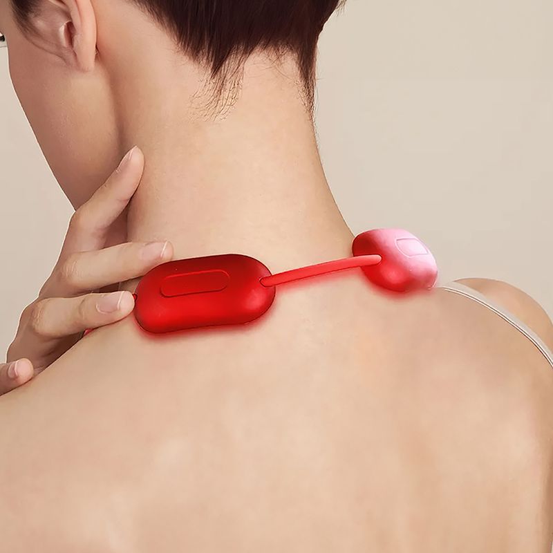 Masažuoklis Media-Tech EMS Neck raudonas 9