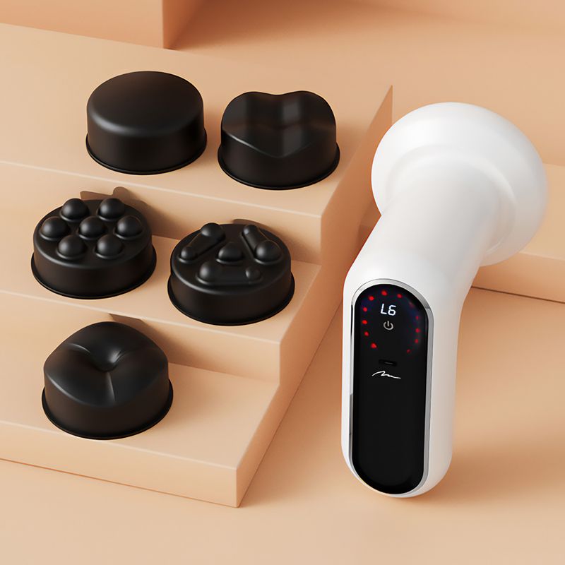 Masažuoklis Media-Tech Anticell white/black 10