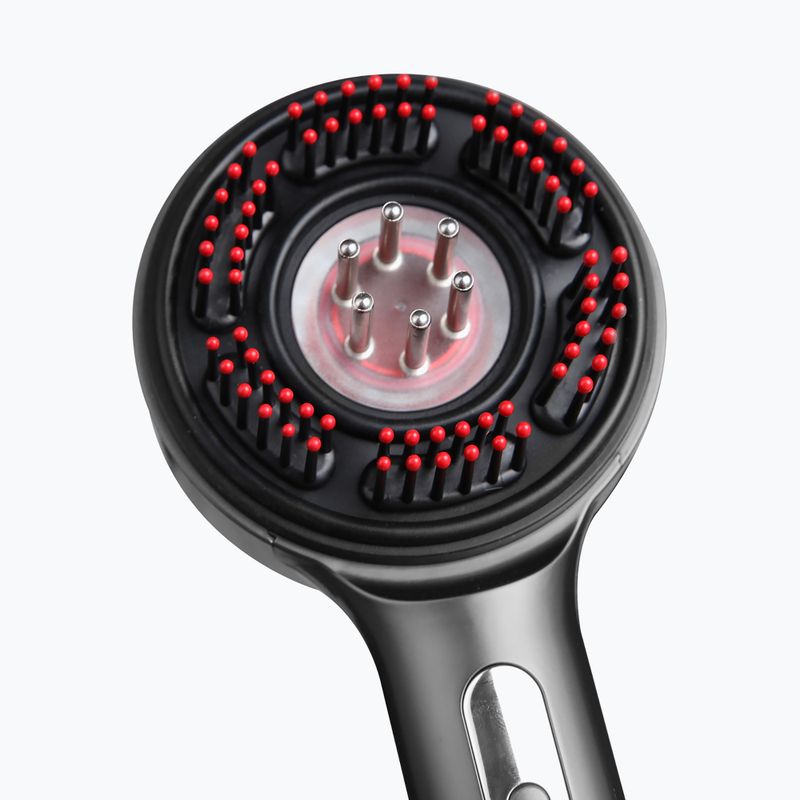 Masažuoklis Media-Tech Hairbrush gray/black 5