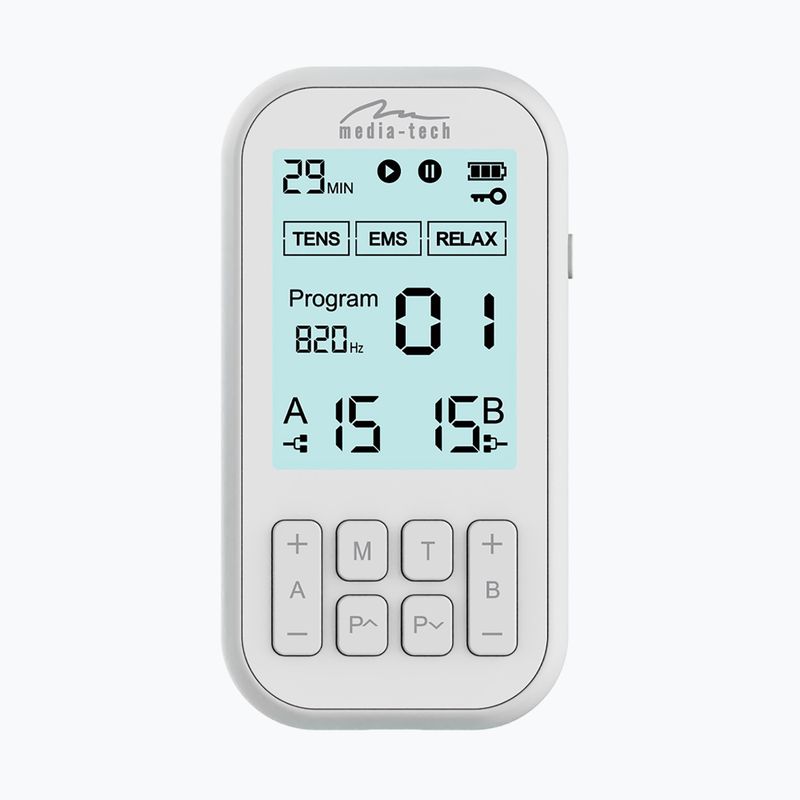 Masažuoklis Media-Tech Tens/Ems Physiotherapy white 2