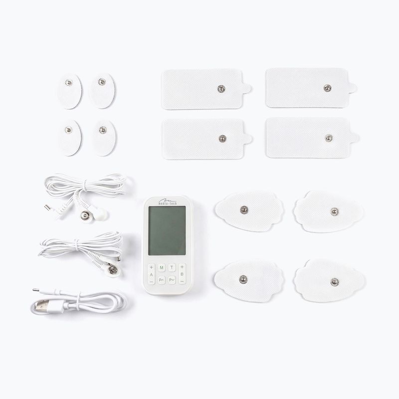 Masažuoklis Media-Tech Tens/Ems Physiotherapy white 9