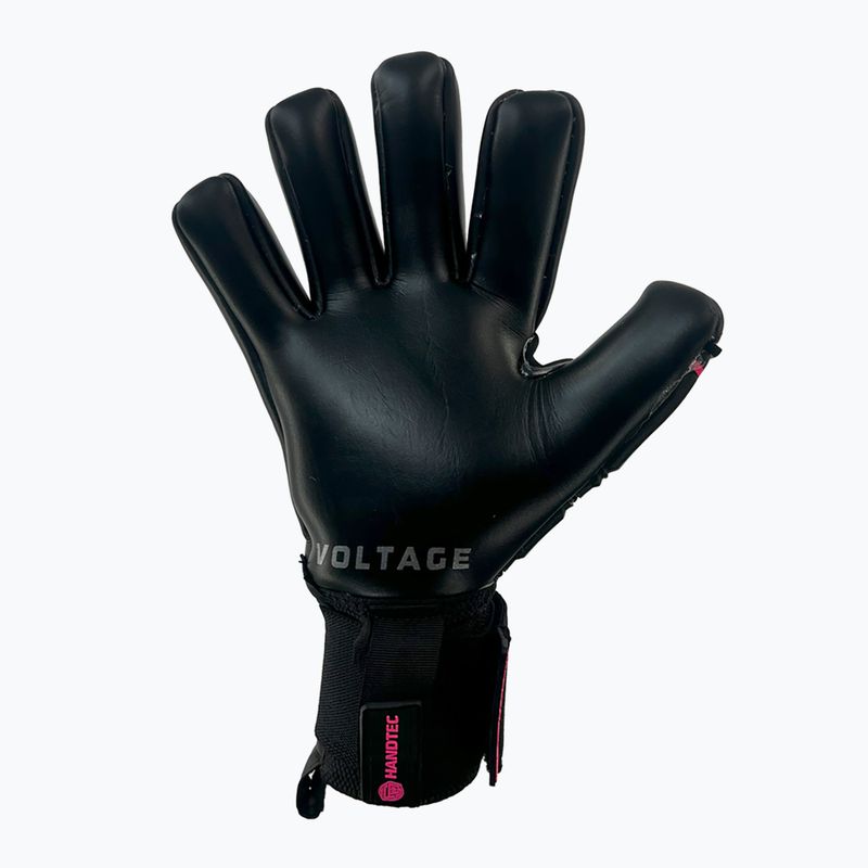 Vartininko pirštinės Football Masters Voltage Plus NC black/pink 2