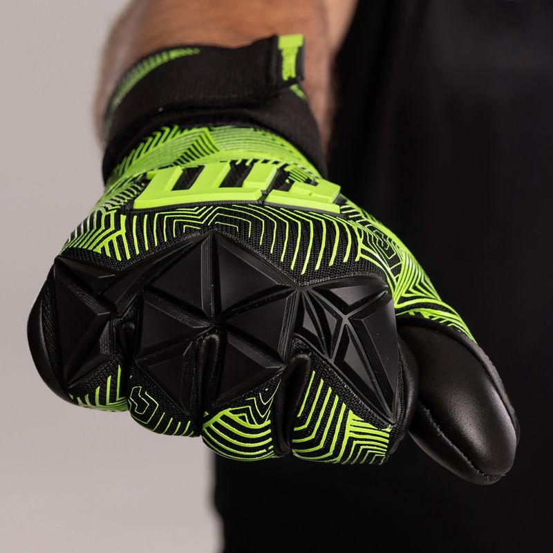 Vartininko pirštinės Football Masters Varis X Pro NC black/green 6