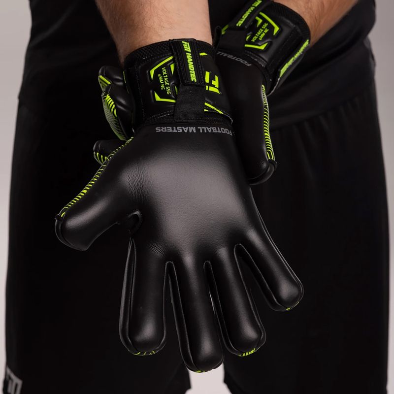 Vartininko pirštinės Football Masters Varis X NC black/green 4