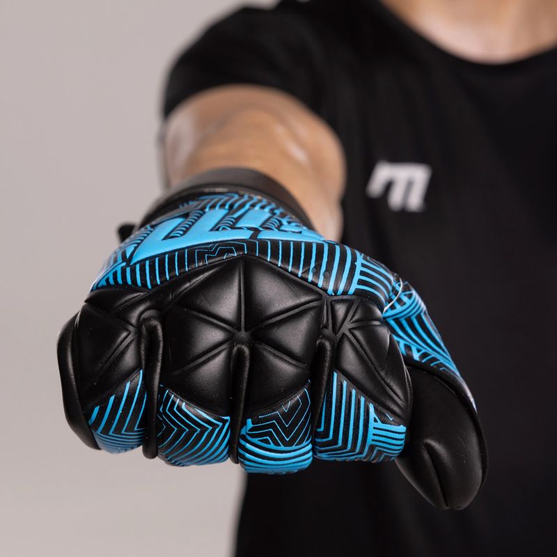 Vartininko pirštinės Football Masters Varis X NC black/blue 5