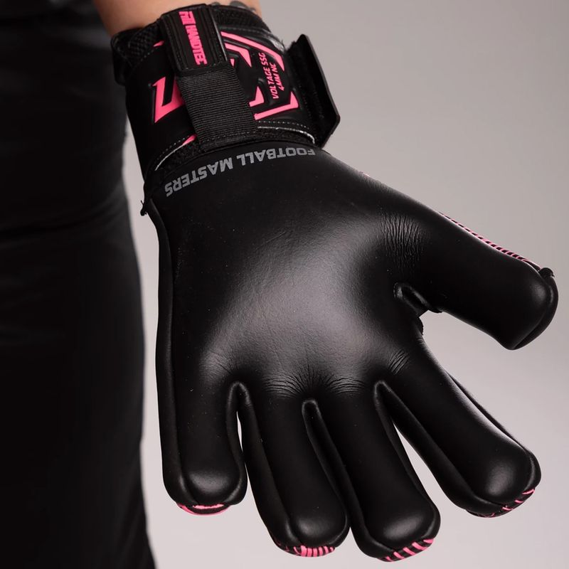 Vartininko pirštinės Football Masters Varis X NC black/pink 7