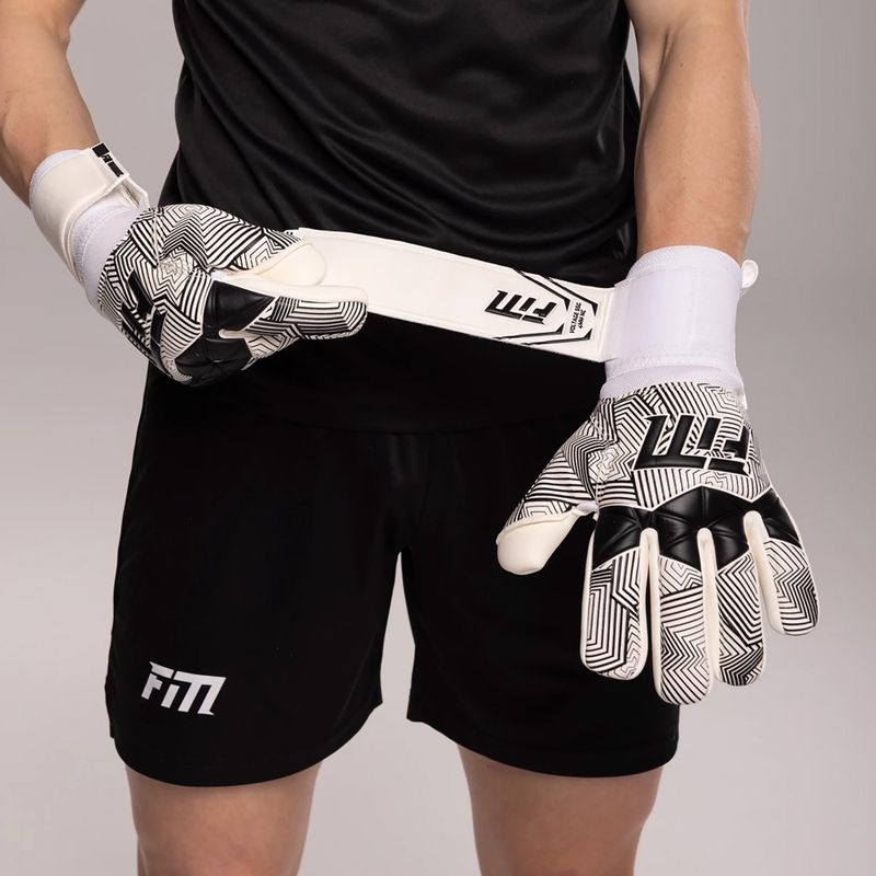 Vartininko pirštinės Football Masters Varis X NC white/black 6