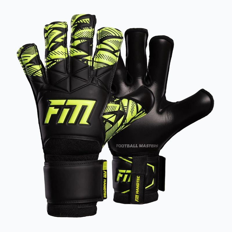 Vartininko pirštinės Football Masters Invictus X Training black/green
