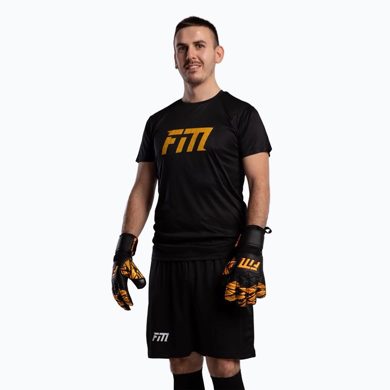 Vartininko pirštinės Football Masters Invictus X Training black/orange 2