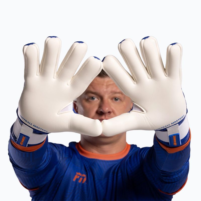 Vartininko pirštinės Football Masters Varis X PRO blue/orange 8