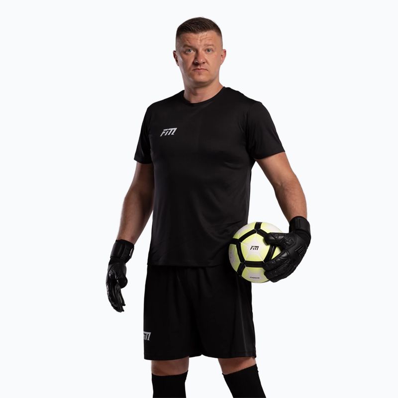Vartininko pirštinės Football Masters Invictus X black 3