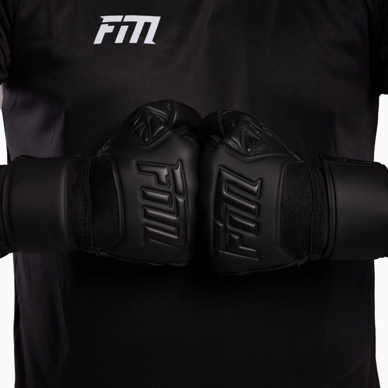 Vartininko pirštinės Football Masters Invictus X black 4