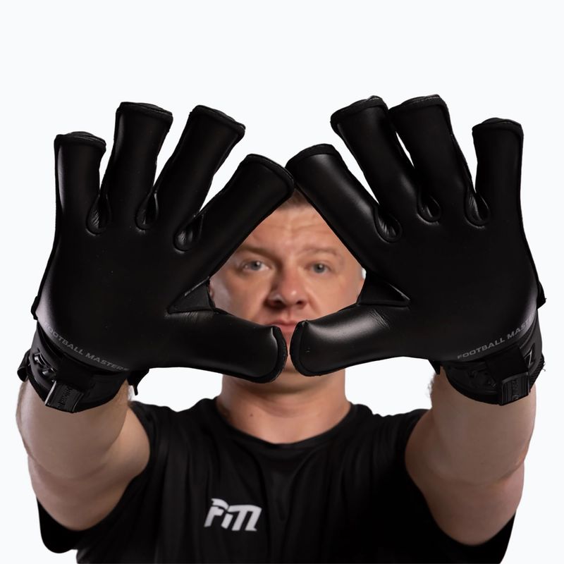 Vartininko pirštinės Football Masters Invictus X black 6