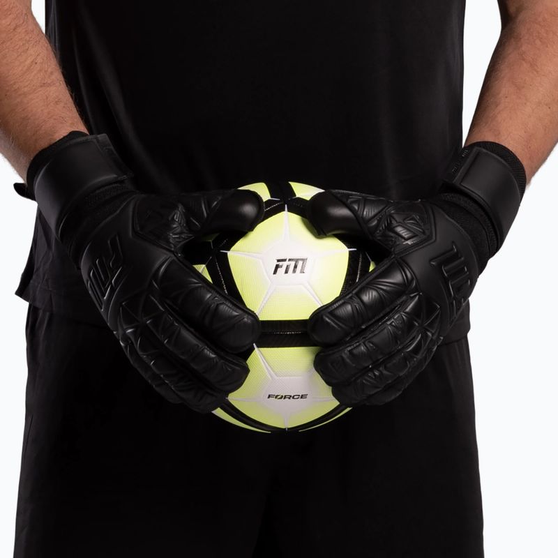 Vartininko pirštinės Football Masters Invictus X black 7