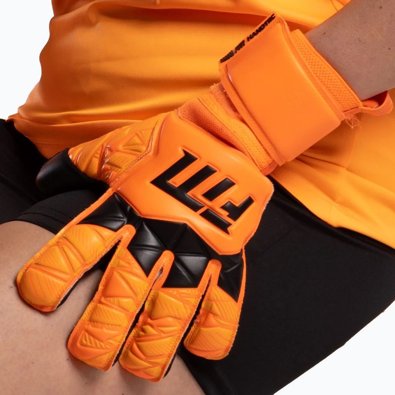 Vartininko pirštinės Football Masters Invictus X orange fluo 3