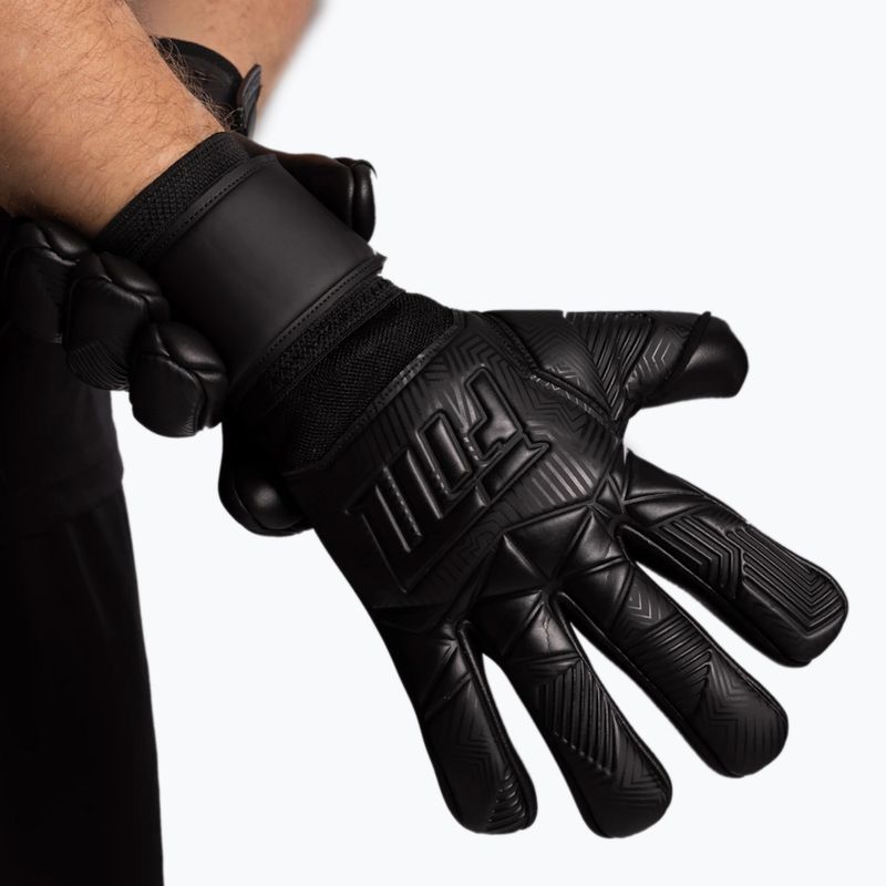 Vartininko pirštinės Football Masters Varis X black 2