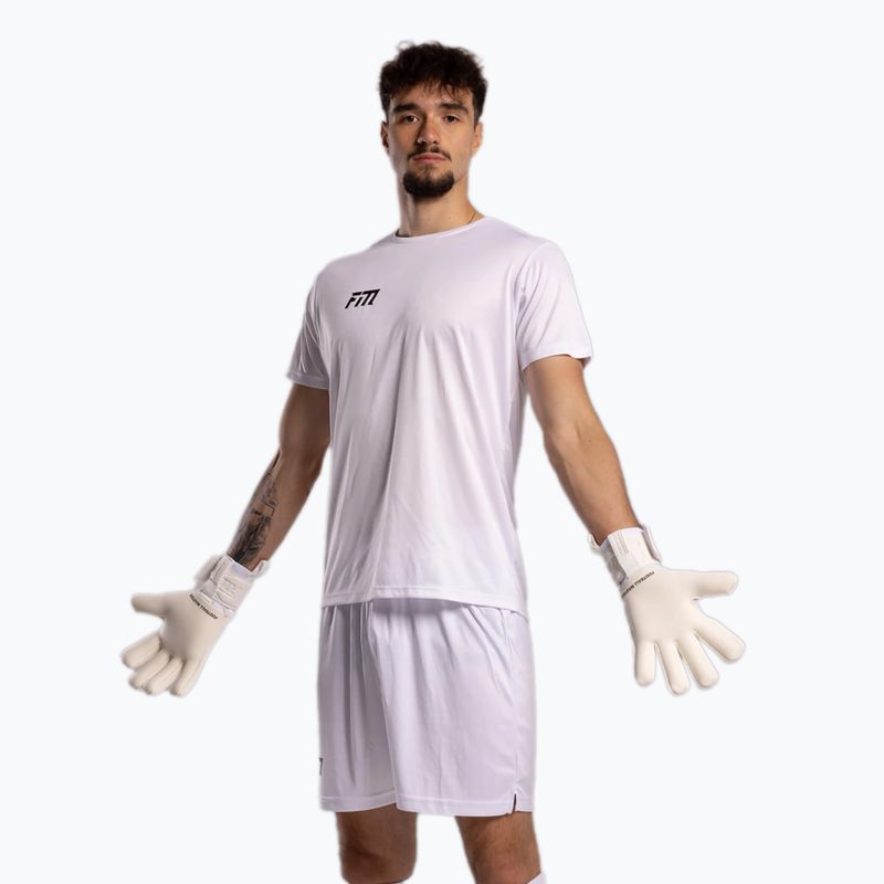 Vartininko pirštinės Football Masters Varis X all white 8