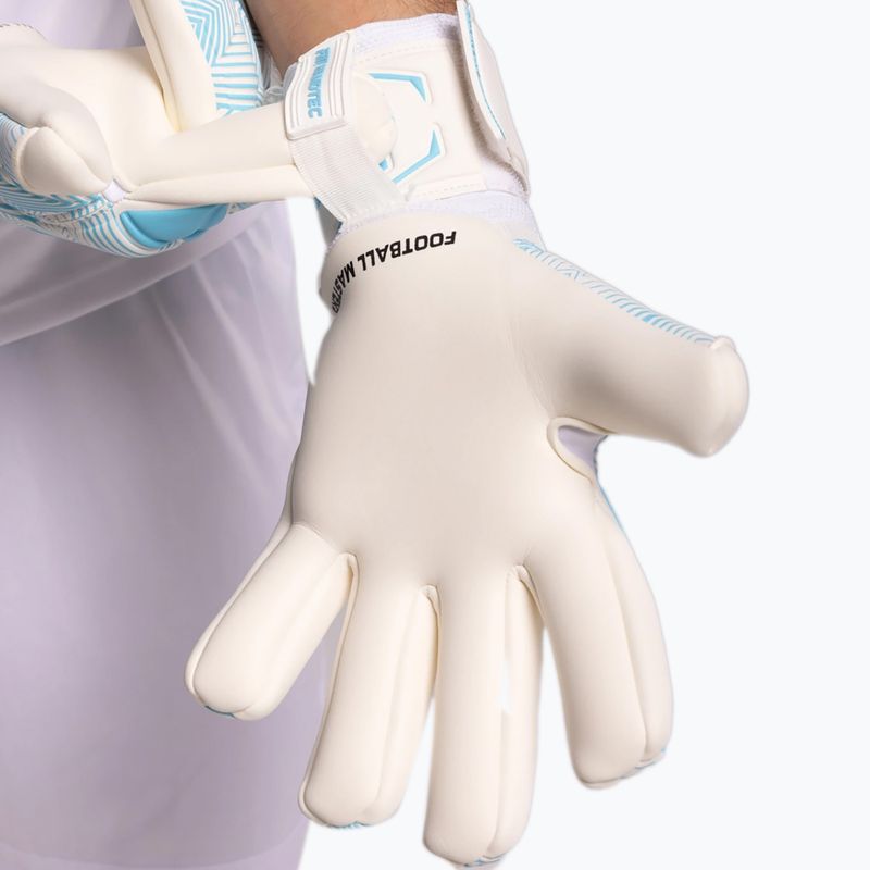 Vartininko pirštinės Football Masters Varis X white/blue 7