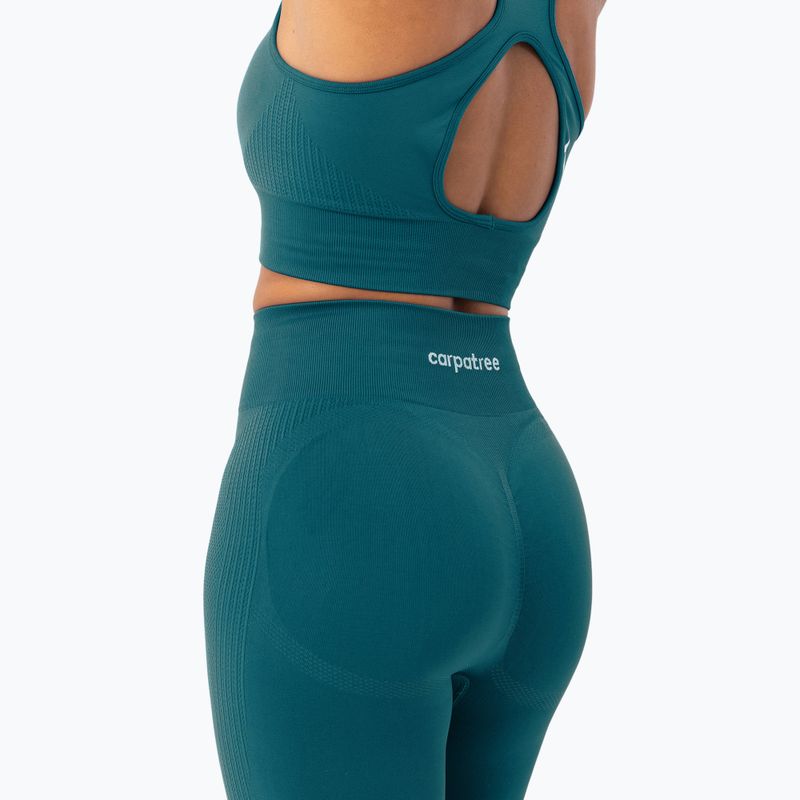 Moterų treniruočių palaidinė Carpatree Blaze Seamless Sleeveless deep ocean blue 5