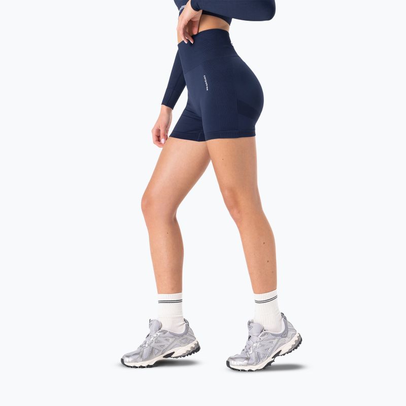 Moteriški treniruočių šortai Carpatree Allure Seamless midnight blue 3