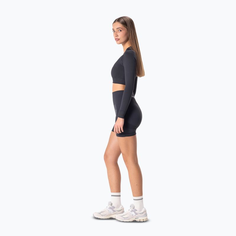 Moteriški treniruočių šortai Carpatree Allure Seamless titanium grey 2