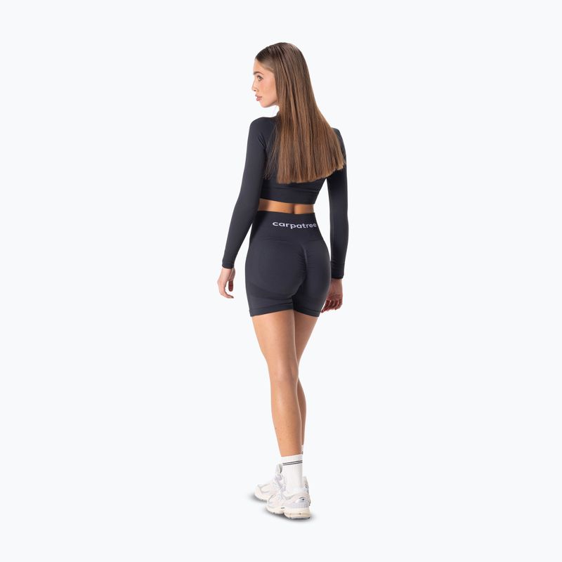Moteriški treniruočių šortai Carpatree Allure Seamless titanium grey 4