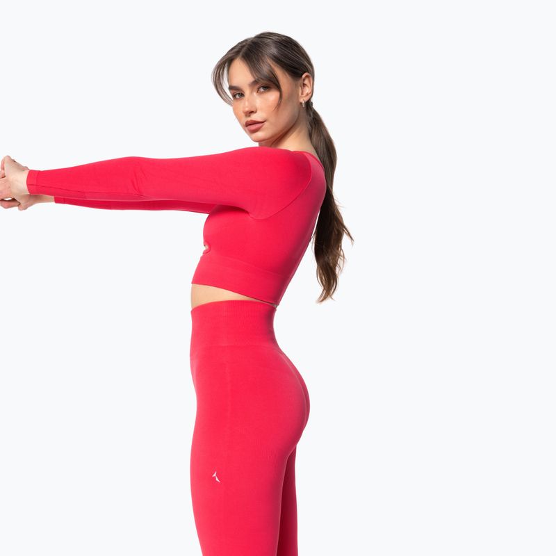 Moteriškos sportinės tamprės Carpatree Dopamine Buzz Seamless coral paradise pink 5